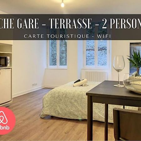 Apartamento Gambetta - Studio - Terrasse - Proche Gare Morlaix Exterior foto